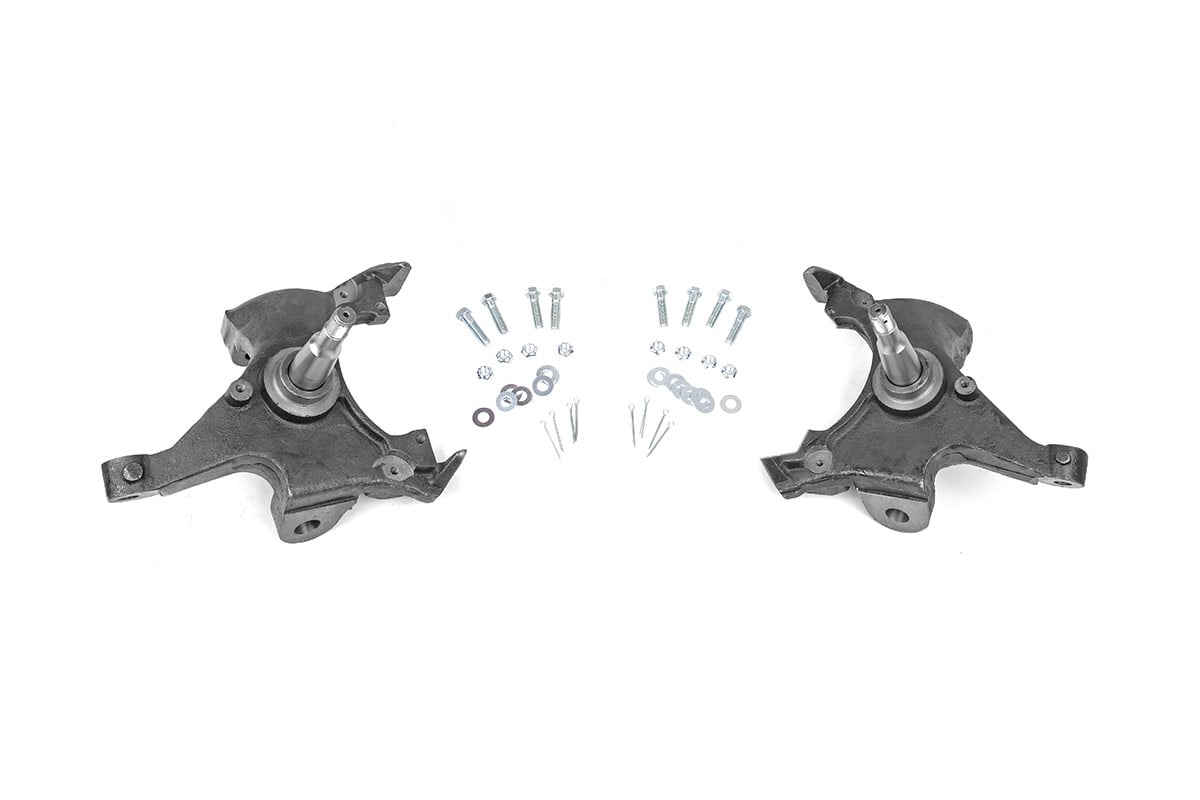 Chevrolet C1500 Lowering Spindles - Front - Rough Country - 2 Inch - '88-'99